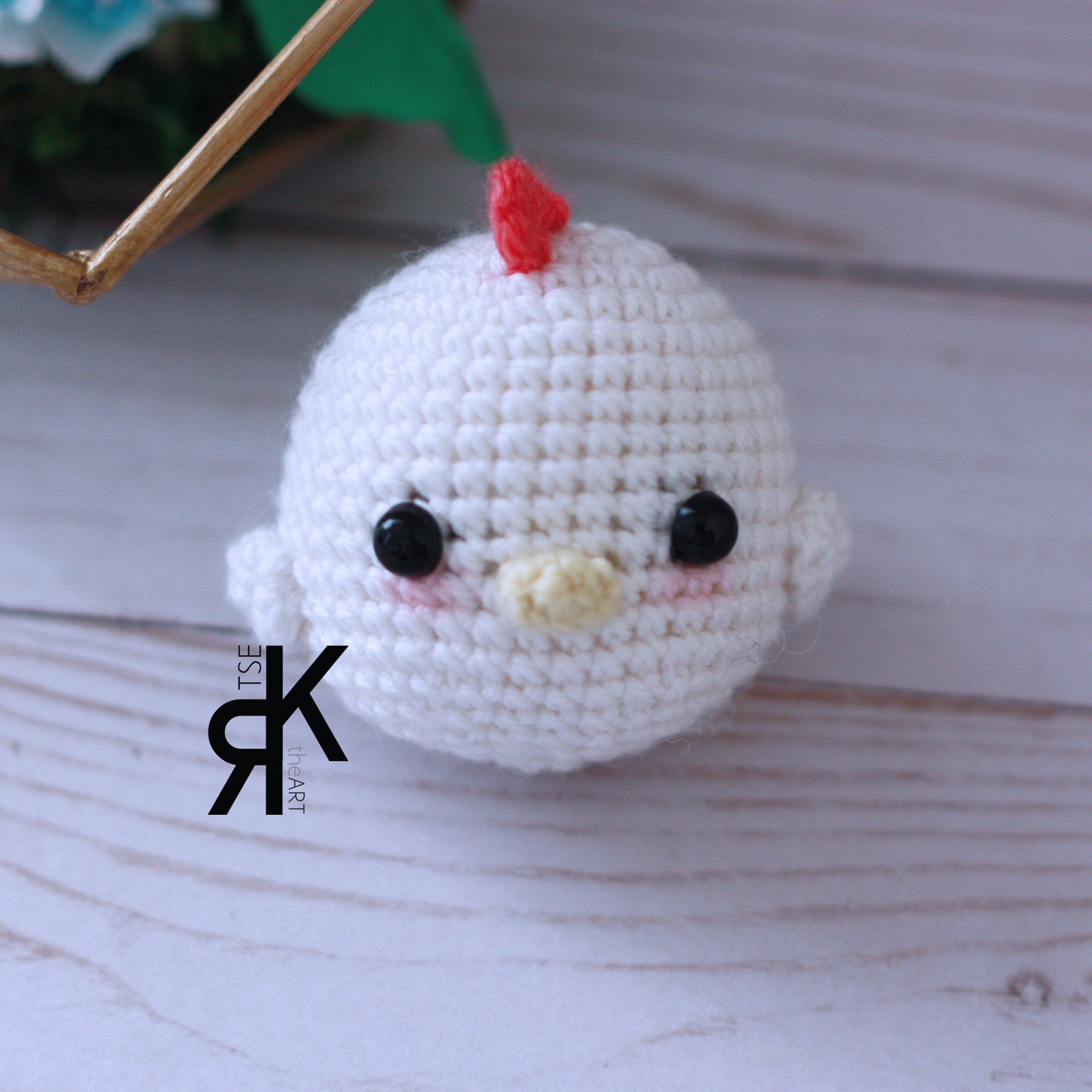 Cute Little Hen Keychain Hen Keychain Chicken Keychain Etsy