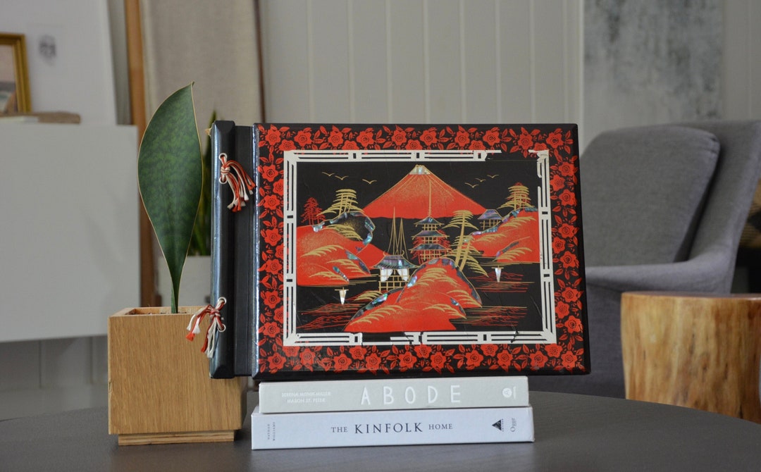 Vintage Asian Photo Album: Mother of Pearl Inlay, Unused Blank Pages - Etsy