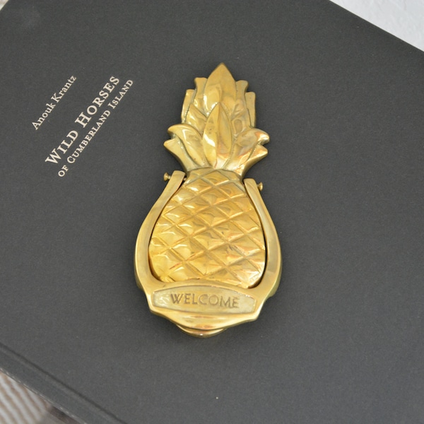 Brass Pineapple Etsy