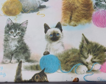 vintage cute cat kitten birthday or christmas gift wrapping paper kids cute novelty wrap paper 2 sheets - How To Wrap A Cat For Christmas vintage cute cat kitten birthday or christmas gift wrapping paper kids cute novelty wrap paper 2 sheets - How To Wrap A Cat For Christmas