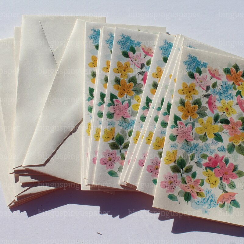Blank Note Cards Etsy