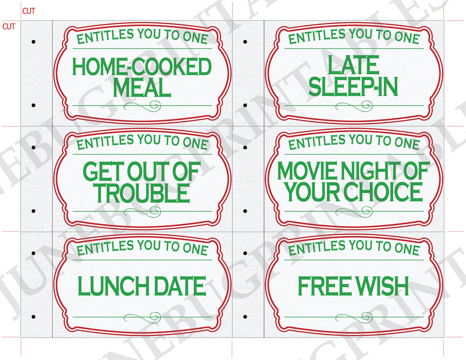 Printable Love Coupon Book Christmas Gift for Him Easy - Etsy Canada