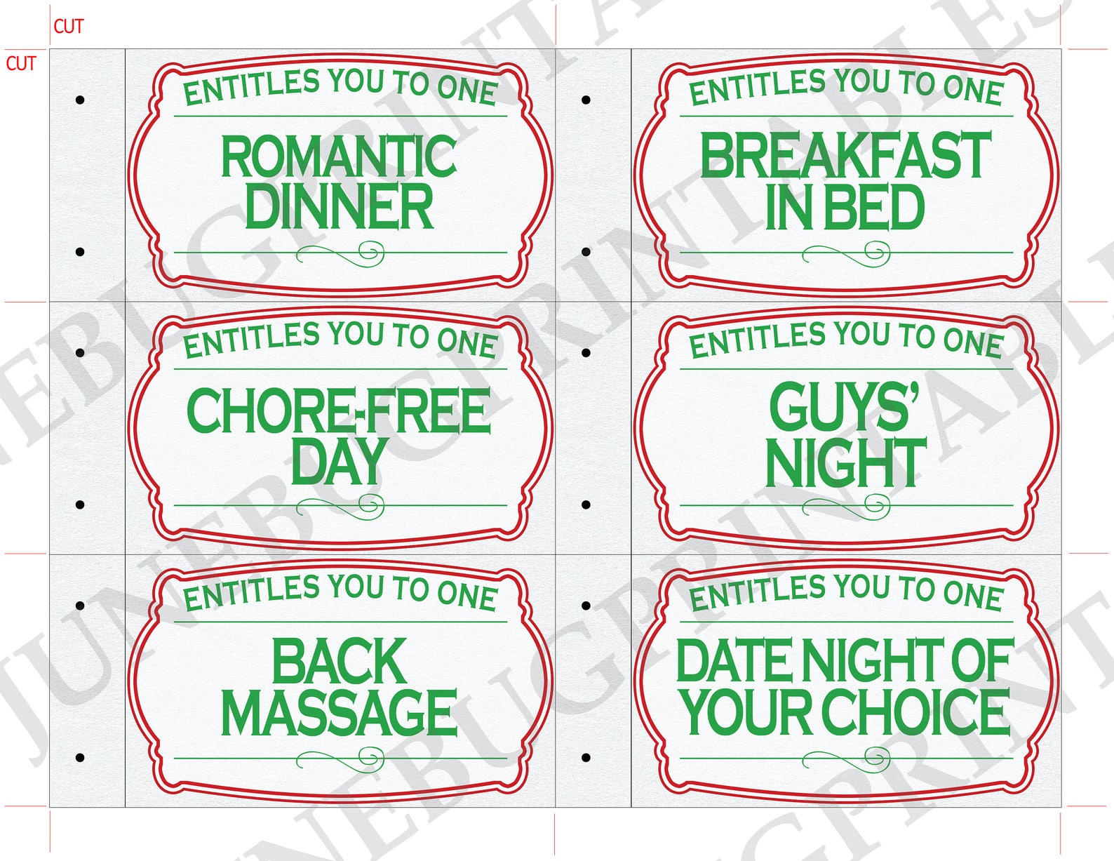 Printable Love Coupon Book Christmas Gift for Him Easy - Etsy Canada