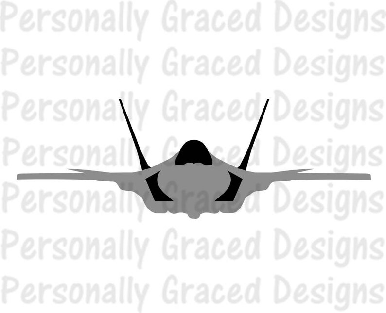 Download SVG DXF EPS Cut file F35 svg F-35 Fighter Jet Air Force | Etsy