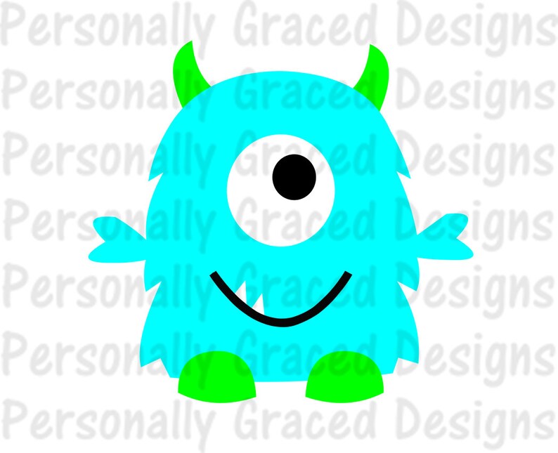 Download SVG DXF EPS Cut file Silly Monster svg silhouette cut file ...