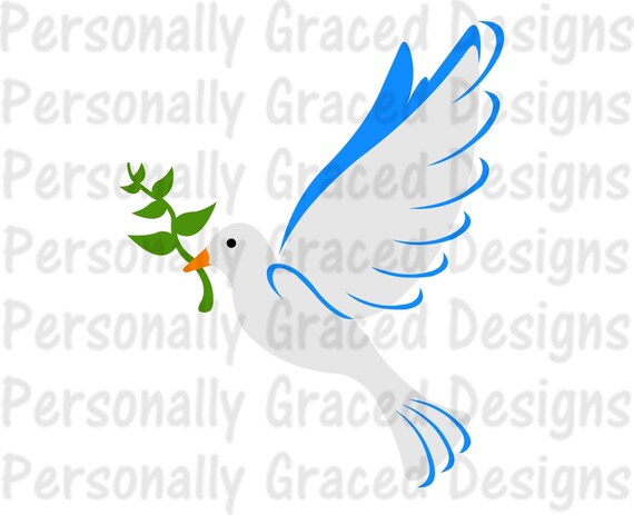 Download Svg Dxf Eps Cut File Dove Svg Silhouette Cut File Cameo Etsy