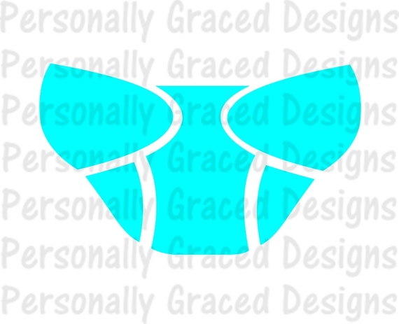 Svg Dxf Eps Cut File Baby Diaper Svg Baby Svg Diaper Svg Etsy