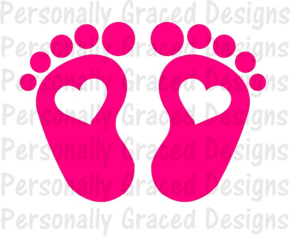 Download Svg Dxf Eps Cut File Baby Feet Svg Baby Svg Baby Toes Svg Etsy