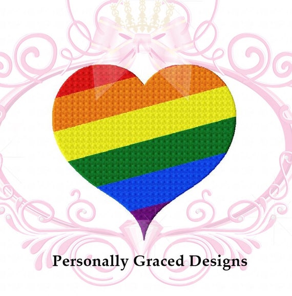 Pulsera corazón-arco Iris Orgullo Gay Amor gana
