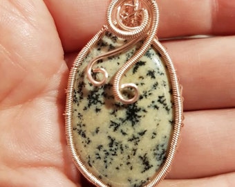 Pendentif  Agate dendritique