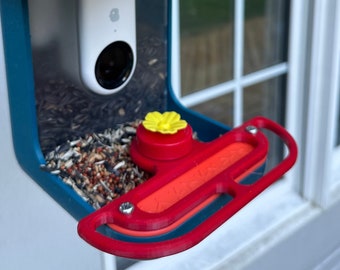 Bird Buddy Hummingbird Perch With Feeder and Screws (Generates Postcards)