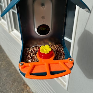 Bird Buddy Hummingbird Perch With Feeder and Screws (Generates Postcards)