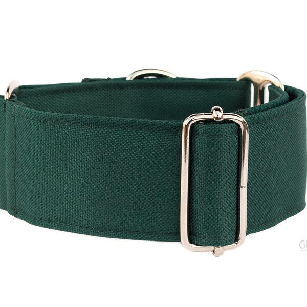 Dog collar Hunter MALIA Green L 50-59 cm