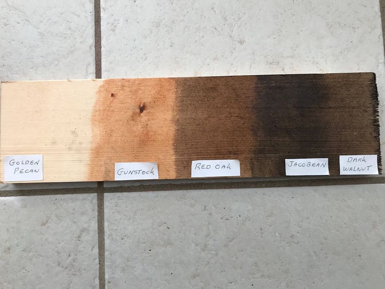 Handles make it easy to carry Solid spruce. Personalized Two-Step stool with Minwax stain of your choice