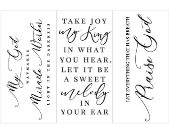 Scripture Rub On Transfer - ReDesign With Prima - Furniture Upcycling - DIY Decor - Flipping Fabulous Salina