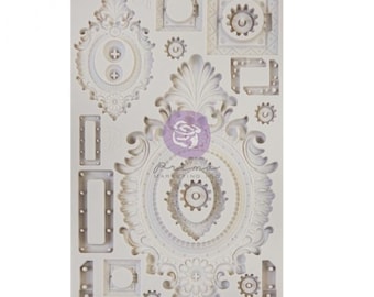 Grungy Frames - Finnabair Silicone Mold - Redesign with Prima - Resin, Epoxy, Wax, Clay, Baking, Crafting - Flipping Fabulous Salina