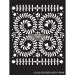 Prima Redesign Elegant Lace Stencil – 9x13.5 Inch Laser Cut Mylar For Crafting
