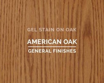 American Oak General Finishes Gel Stain - FREE SHIPPING ELIGIBLE