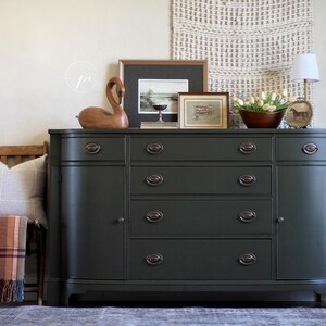 Olive Grove - Legacy Paints - All in One Furniture & Cabinet Paint, Same Day Shipping - Durable, Primer to Topcoat Painting image 2