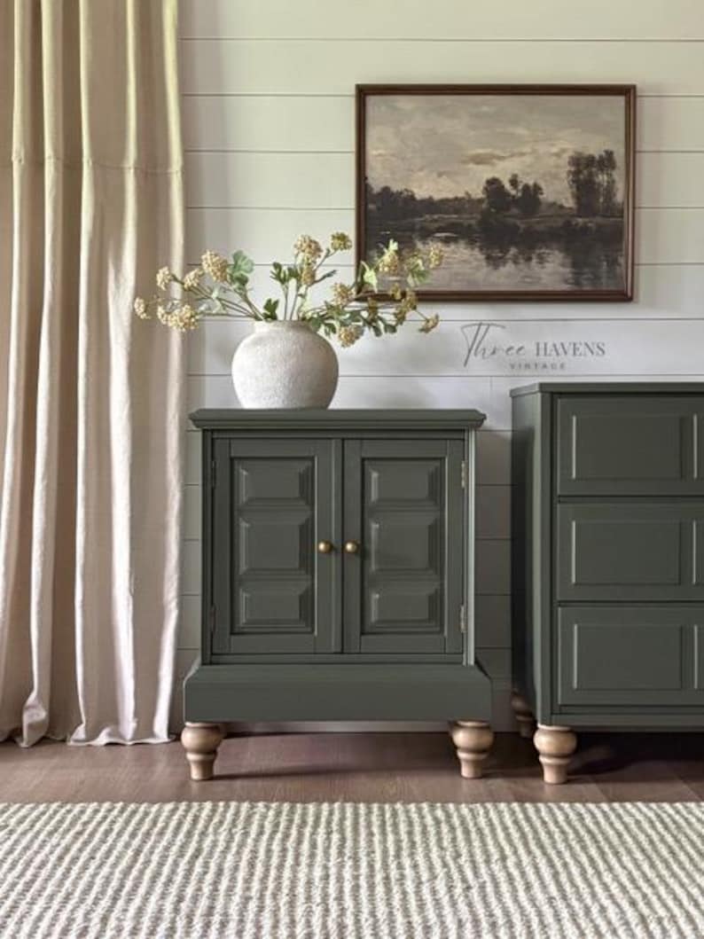 Olive Grove - Legacy Paints - All in One Furniture & Cabinet Paint, Same Day Shipping - Durable, Primer to Topcoat Painting image 5