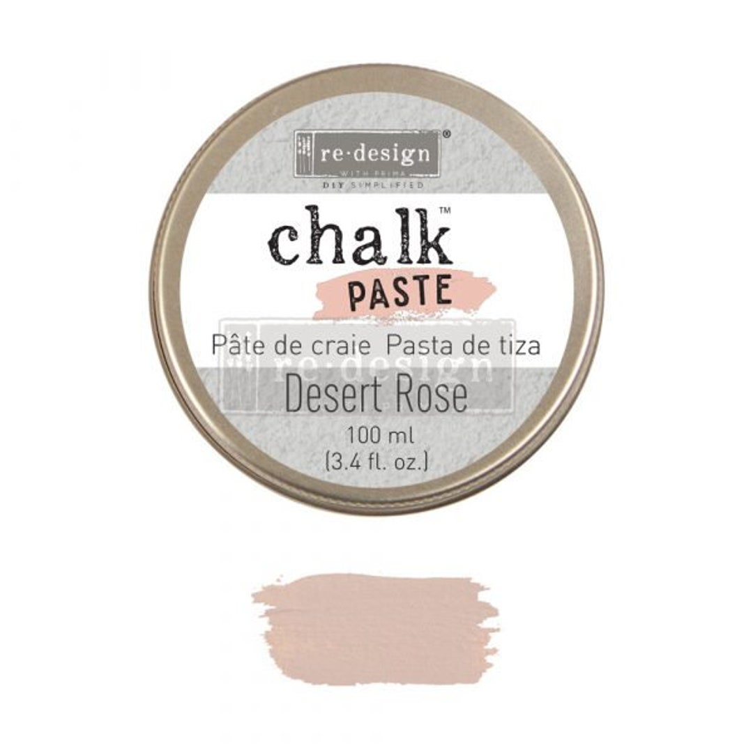 Redesign Chalk Paste - Desert Rose - 1 jar, 100 ml (3.4 fl oz)