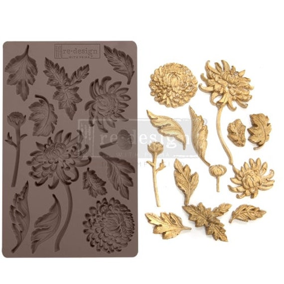 Botanist Floral Redesign With Prima Decor Mould Free Shipping Etsy