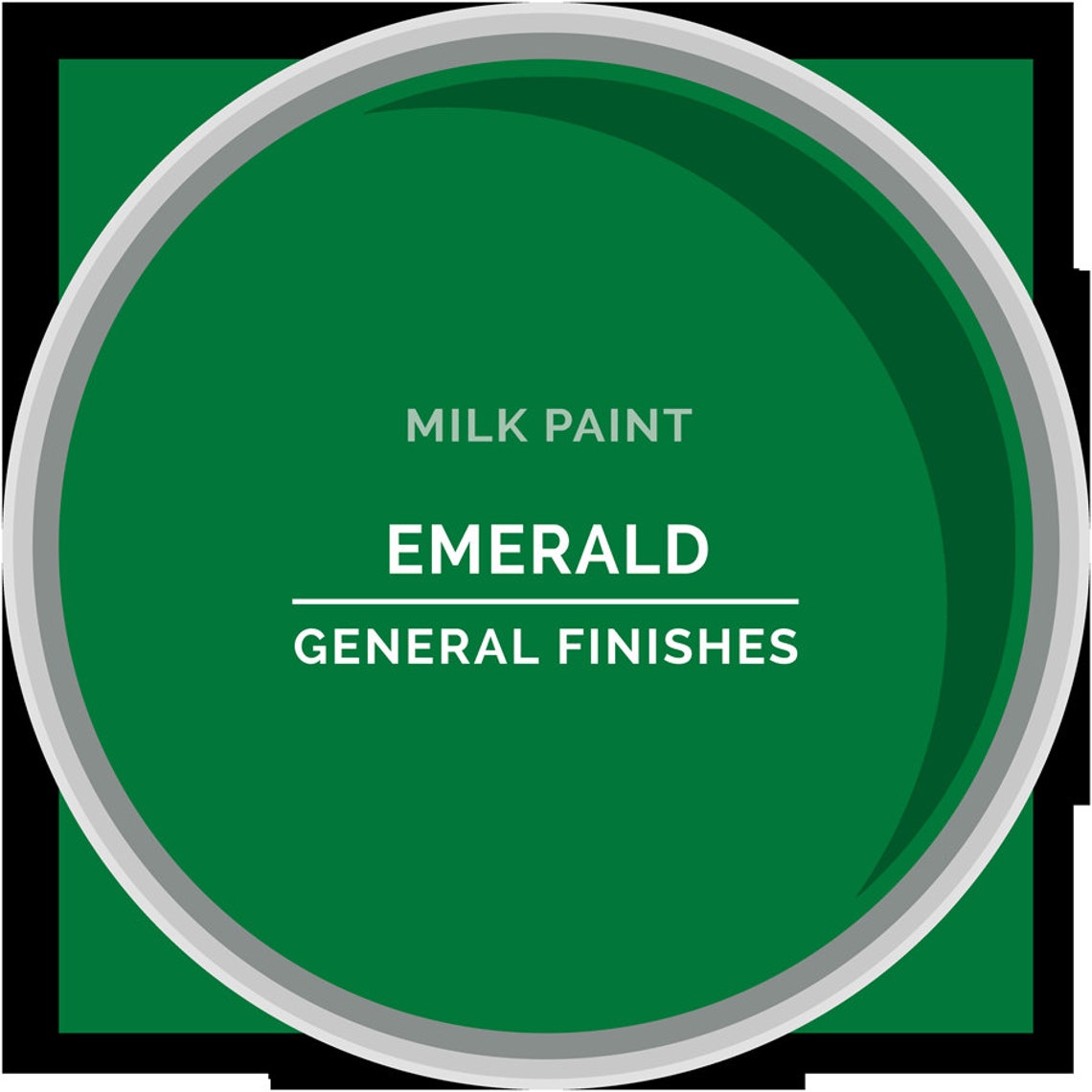 General Finishes Emerald Green Milk Paint FREE SHIPPING Etsy