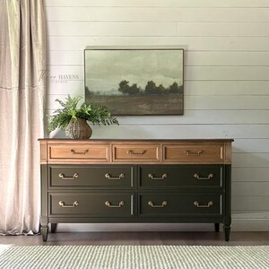 Olive Grove - Legacy Paints - All in One Furniture & Cabinet Paint, Same Day Shipping - Durable, Primer to Topcoat Painting image 4