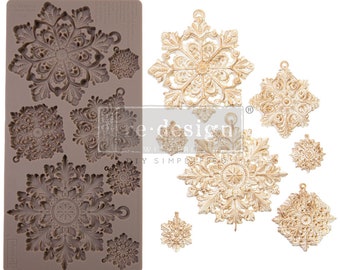 Frost Spark - Silicone Mold - Redesign with Prima - Resin, Epoxy, Wax, Clay, Baking, Crafting - Flipping Fabulous Salina