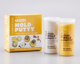  Mold Putty Silicone Mold Making Kit, Super Easy 1:1