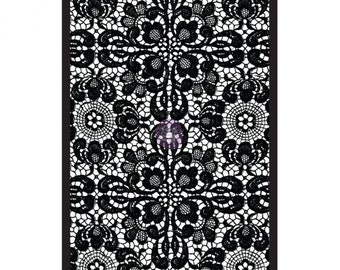 Decor Stencil – Ornate Lace – Reusable Stencils - Furniture Stenciling – Finnabair - Redesign with Prima - Flipping Fabulous Salina