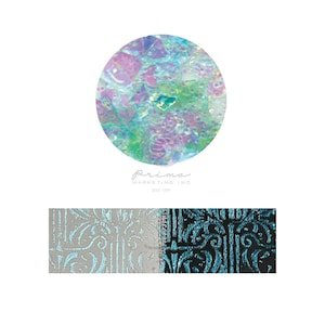 Limited Edition Effect Paste Set – Midnight Tides – 2 jars x 100 ml each - Art Extravagance - Finnabair -  Prima - Mixed Media Art