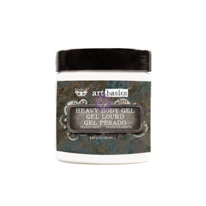 Redesign with Prima Finnabair Art Basics - FREE SHIPPING ELIGIBLE - Super Heavy Gel  / Heavy Body Gel 250ml