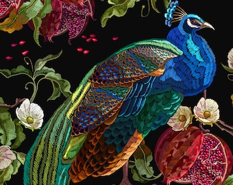 Peacock REVERSED - Mint by Michelle Decoupage Paper  - Flipping Fabulous Salina, free shipping on orders over 35 - Furniture Decoupage