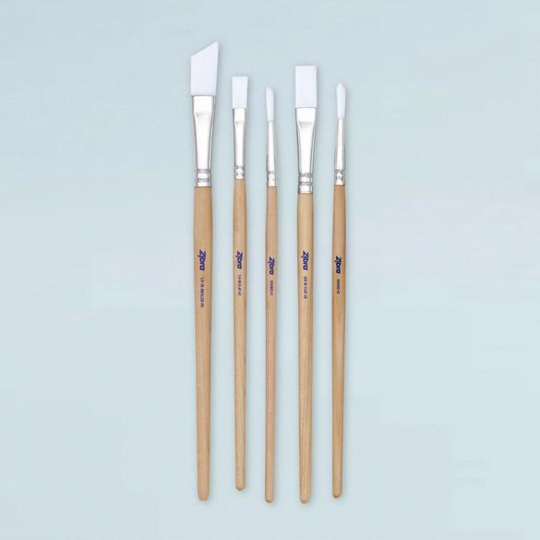 Artist Brush Set - Small - Zibra Paint Brush for Details and