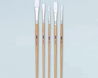 Artist Brush Set - Small - Zibra Paint Brush for Details and Design - Flipping Fabulous Salina