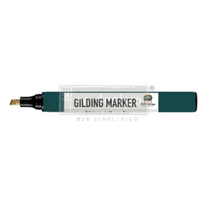 May include: A green gilding marker pen with the text "GILDING MARKER WITH PRIMA" and "DIY SIMPLIFIED" on the side.