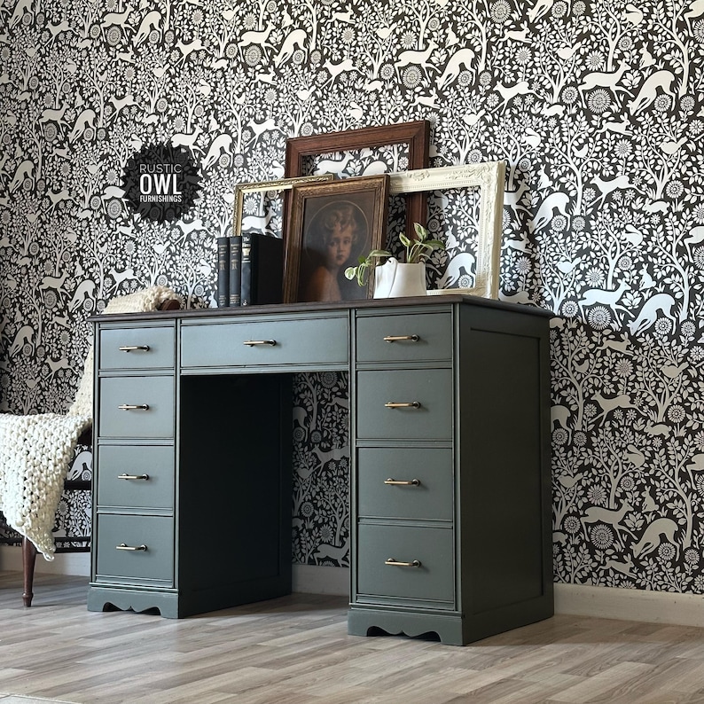 Olive Grove - Legacy Paints - All in One Furniture & Cabinet Paint, Same Day Shipping - Durable, Primer to Topcoat Painting image 3