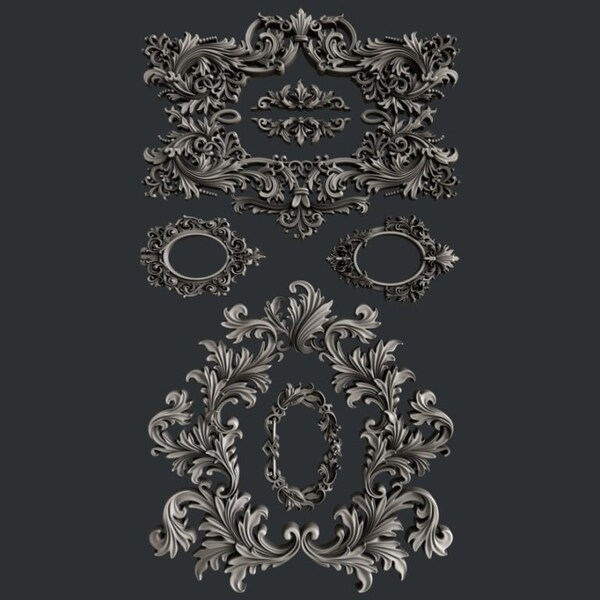 Baroque Frames Etsy