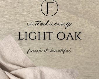 Light Oak Stain & Finishing Oil (SFO) - Fusion Mineral Paint - Same Day Shipping - Furniture Painting Tools - Flipping Fabulous Salina