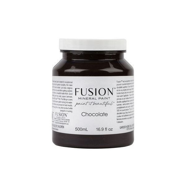 Chocolate - Fusion Mineral Paint - Same Day Shipping - Furniture Paint - Furniture Painting Tools - Flipping Fabulous Salina
