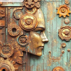 Paper Designs Steampunk Age Collection Rice Paper Kit - Furniture Upcycling - Decor - Decoupage Crafts - Flipping Fabulous