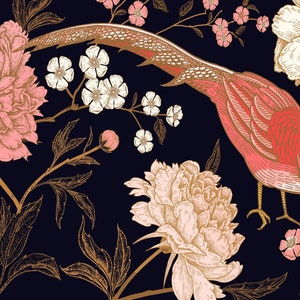 Pheasant - Mint by Michelle Decoupage Paper - Free Shipping Eligible- Flipping Fabulous Salina - Furniture Decoupage