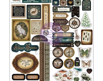 Nature Academia Collection Stickers – 50 pcs - FREE SHIPPING ELIGIBLE