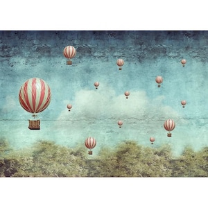Balloons - Mint by Michelle Decoupage Paper - Free Shipping Eligible- Flipping Fabulous Salina - Furniture Decoupage