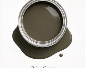 Olive Grove - Legacy Paints - All in One Furniture & Cabinet Paint, Same Day Shipping - Durable, Primer to Topcoat Painting