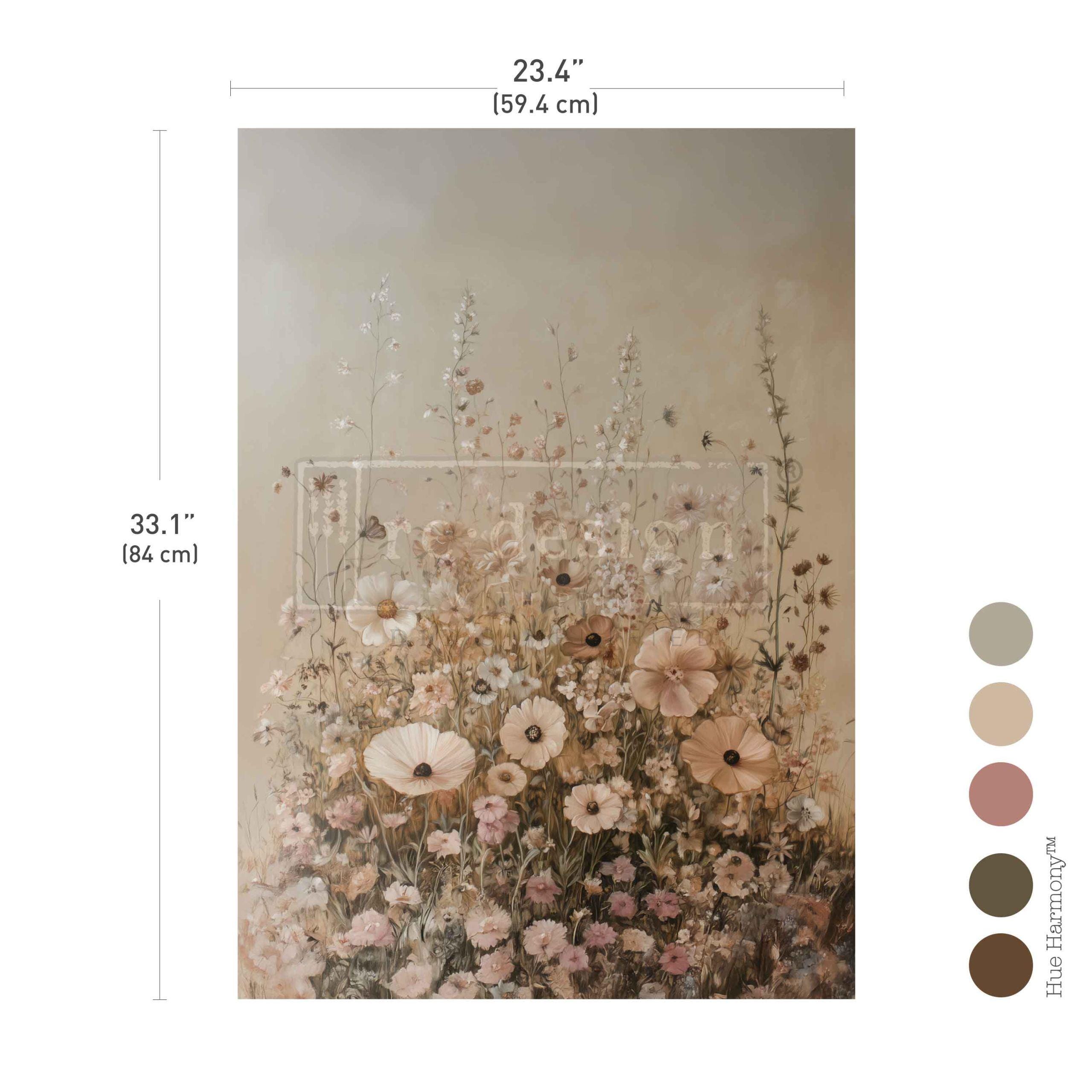 A1 Decoupage Fiber – A Moment of Stillness – 1 Sheet, 23.4″x33.1 ...