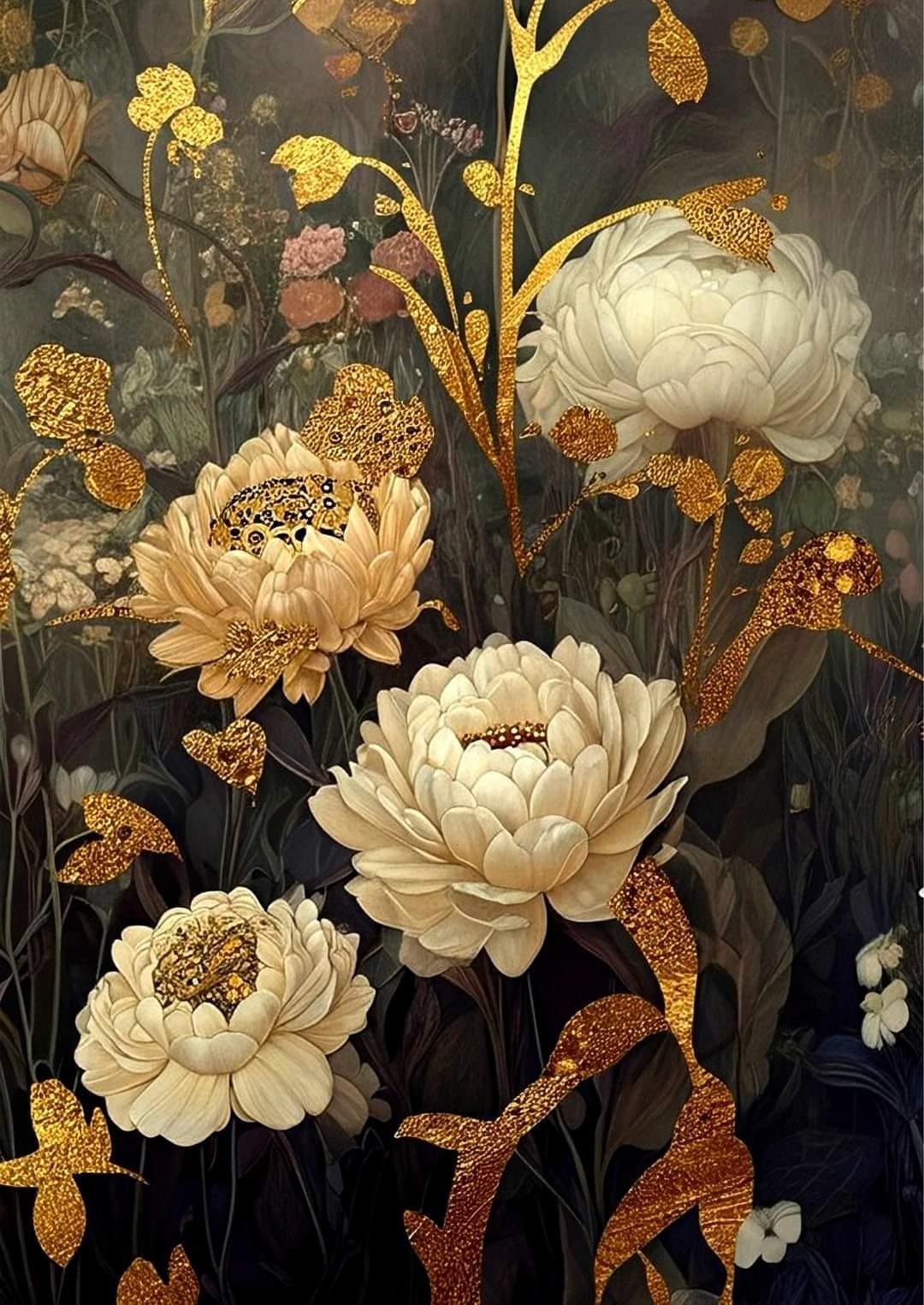 Autumn Blossoms - Mint by Michelle Decoupage Paper - Furniture Upcycling - Free Shipping Available - Flipping Fabulous Salina