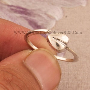 Heart Rings-Christmas Gift Rings-925 Sterling Solid Silver Ring-Heart Shape Anniversary Rings-Simple Silver Heart Rings-Etsy  Ring Boho