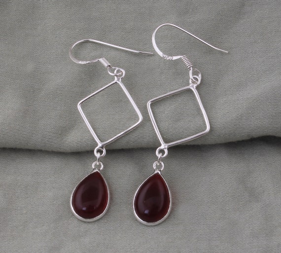 Croce vescovile argento 925 cristalli rossi | vendita online su HOLYART